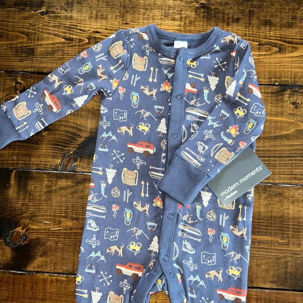Wilderness button down onsie